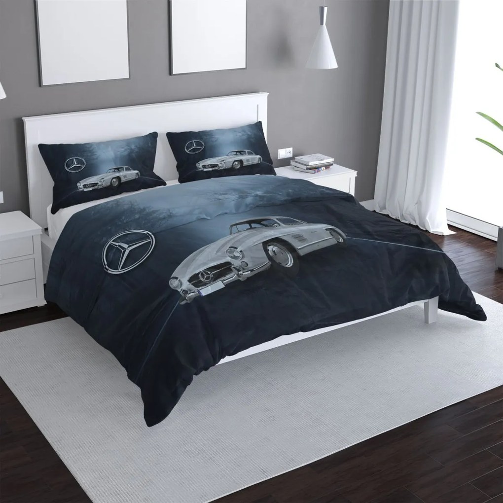Sablio Obliečky Mercedes-Benz 300 SL V lese - 140x220 / 90x70