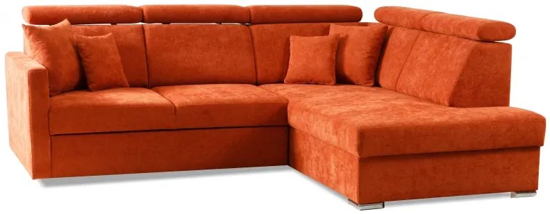 Rohová sedacia súprava Morrison XL 2, Ľavá, ružová (Rosario 463)