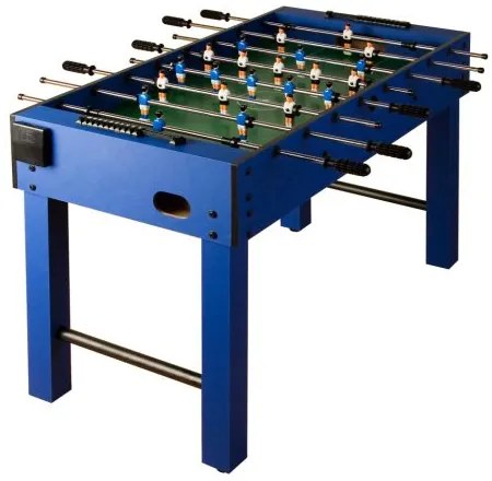 GamesPlanet® Stolný futbal Glasgow, 121x101x79 cm, modrý M01423