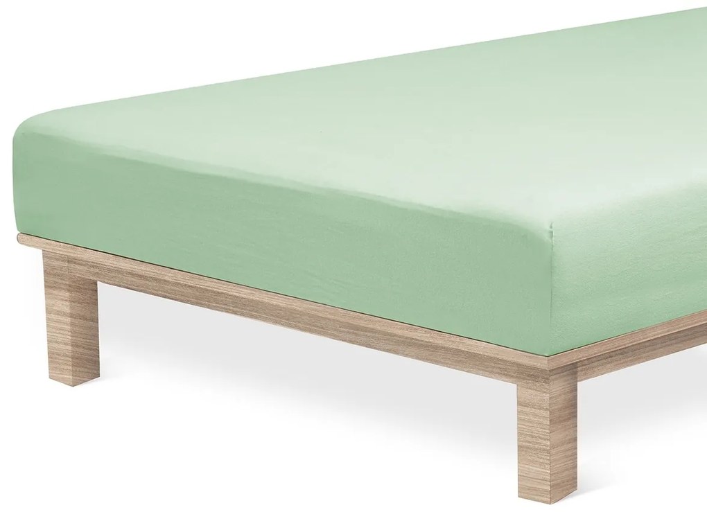 4Home jersey prestieradlo Luxury zelená, 180 x 200 cm