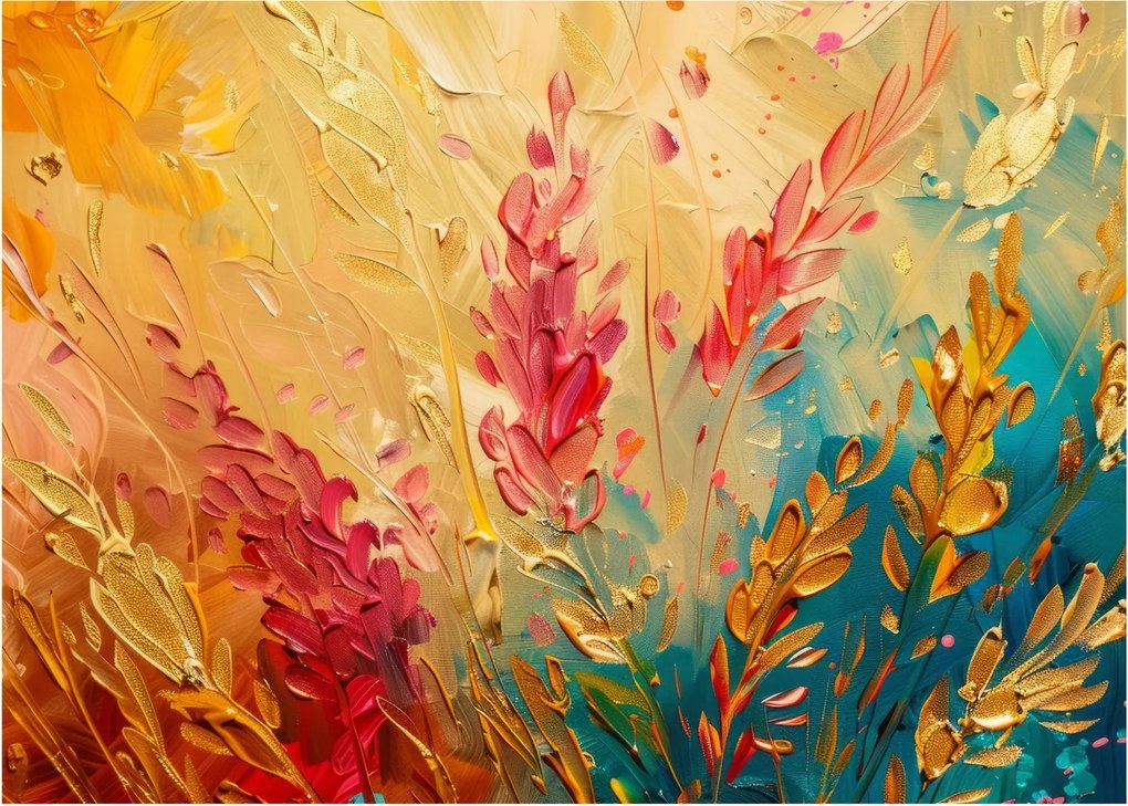 Obraz - Maľba poľa (70x50 cm)