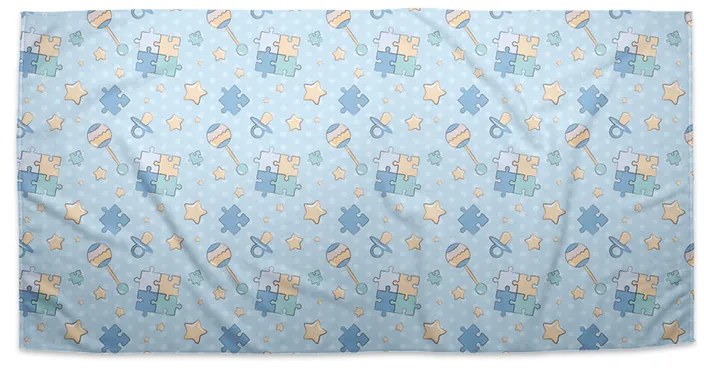 Sablio Uterák Puzzle a cumlíky - 30x50 cm