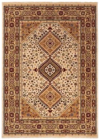 Koberce Breno Kusový koberec PRAGUE 93/IB2W, béžová, viacfarebná,67 x 120 cm