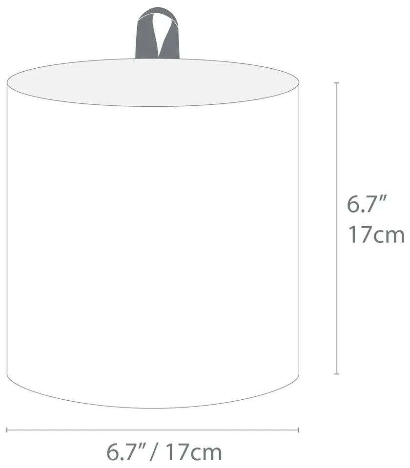 Látkový košík ø 17x17 cm Soft Storage – Bigso Box of Sweden