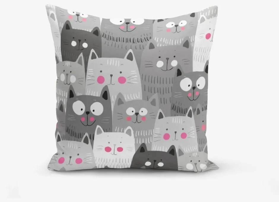 Obliečka na vankúš s prímesou bavlny Minimalist Cushion Covers Catty, 45 × 45 cm