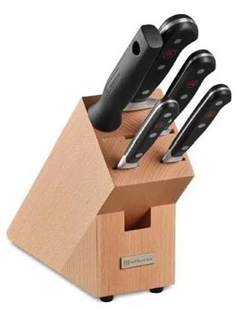Wüsthof - Sada kuchynských nožov v bloku CLASSIC 6 ks buk/béžová