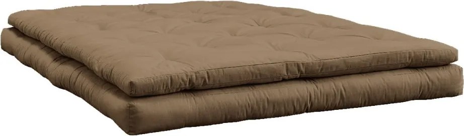 Rozkladacia pohovka s hnedým poťahom Karup Design Buckle Up Mocca