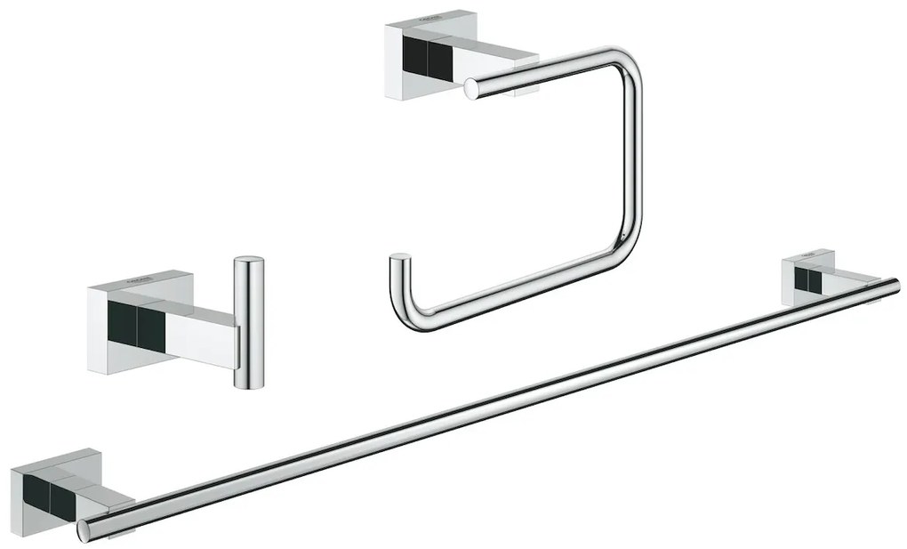 Doplnky Grohe Essentials Cube chróm 40777001