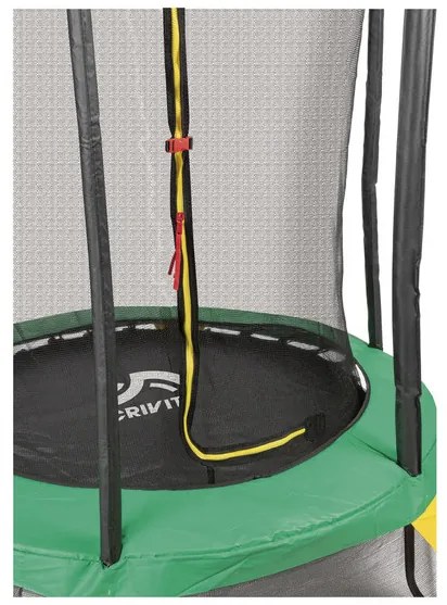 CRIVIT Detská trampolína s bezpečnostnou sieťou, Ø 140 cm (100359474)