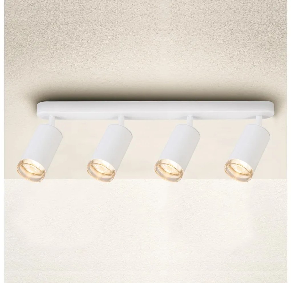 Brilagi - Kúpeľňové bodové svietidlo SELE 4xGU10/30W/230V IP44 biela BG1654
