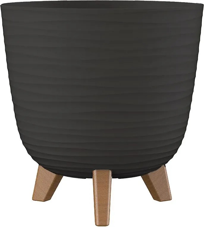 Kvetináč ALA30 30x28 antracyt