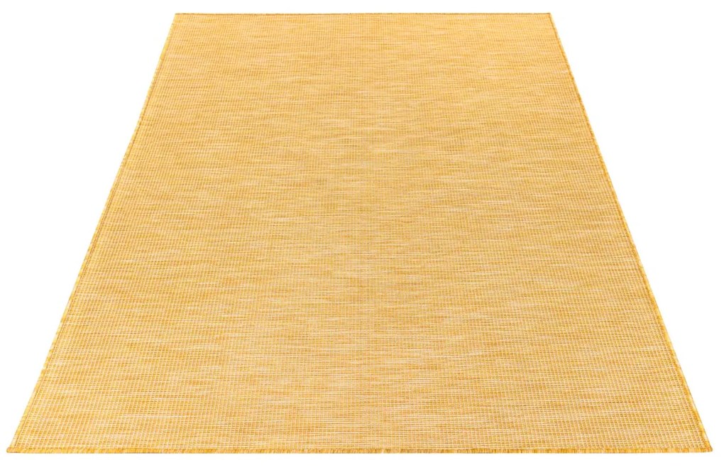 Dekorstudio Šnurkový koberec PALM 2778 - žltý Rozmer koberca: 140x200cm