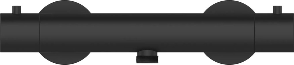 Invena Termora, termostatická sprchová batéria, čierna matná, INV-BT-N1-004-V