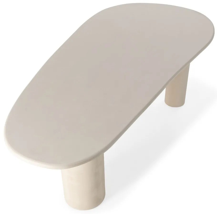 Jedálenský stôl v dekore kameňa 100x201 cm Daila – MOME