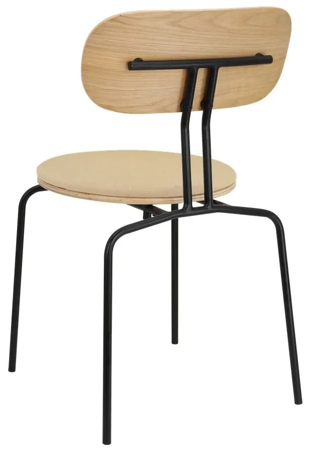 Čierno-béžová jedálenská stolička Curious – UMAGE