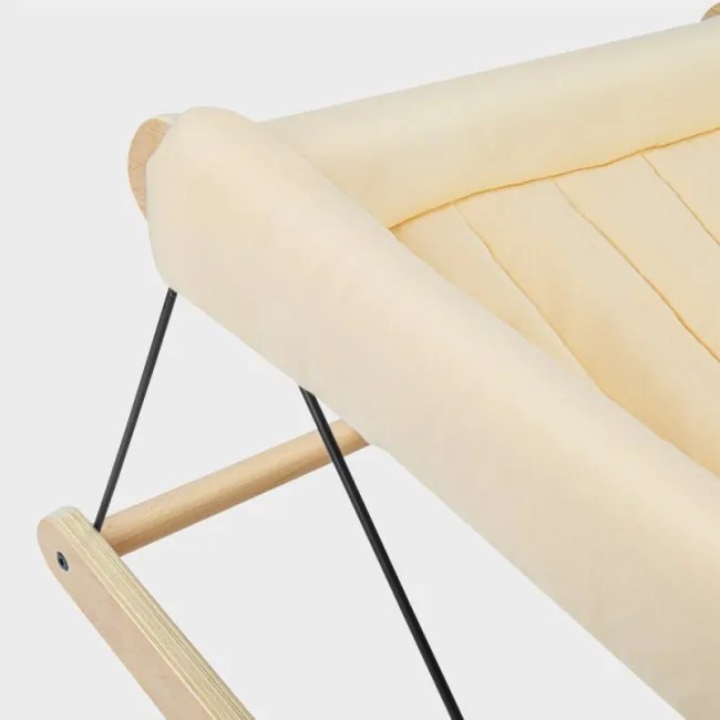 Detské hojdacie kreslo Moon 45 béžové