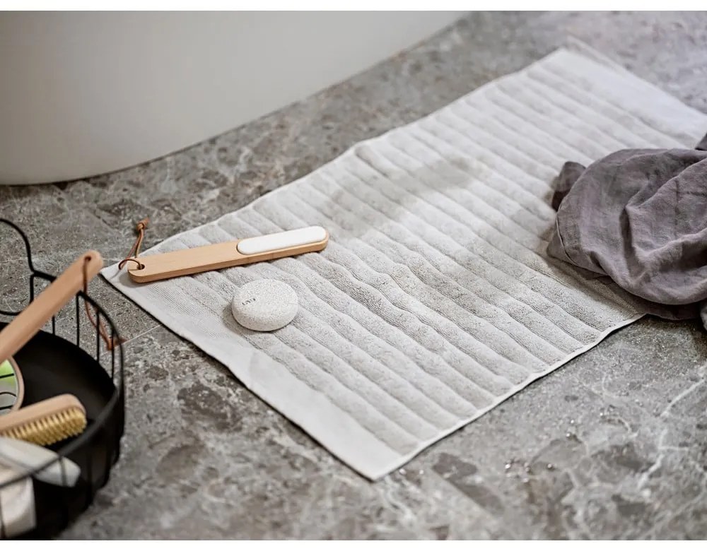 Biela kúpeľňová predložka 50x80 cm Inu - Zone