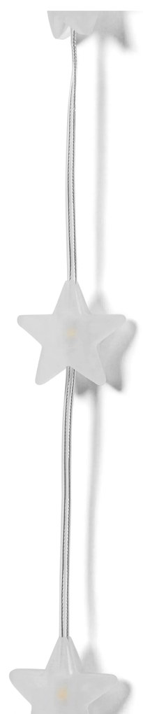 LED svetelný záves, hviezdy, krátky