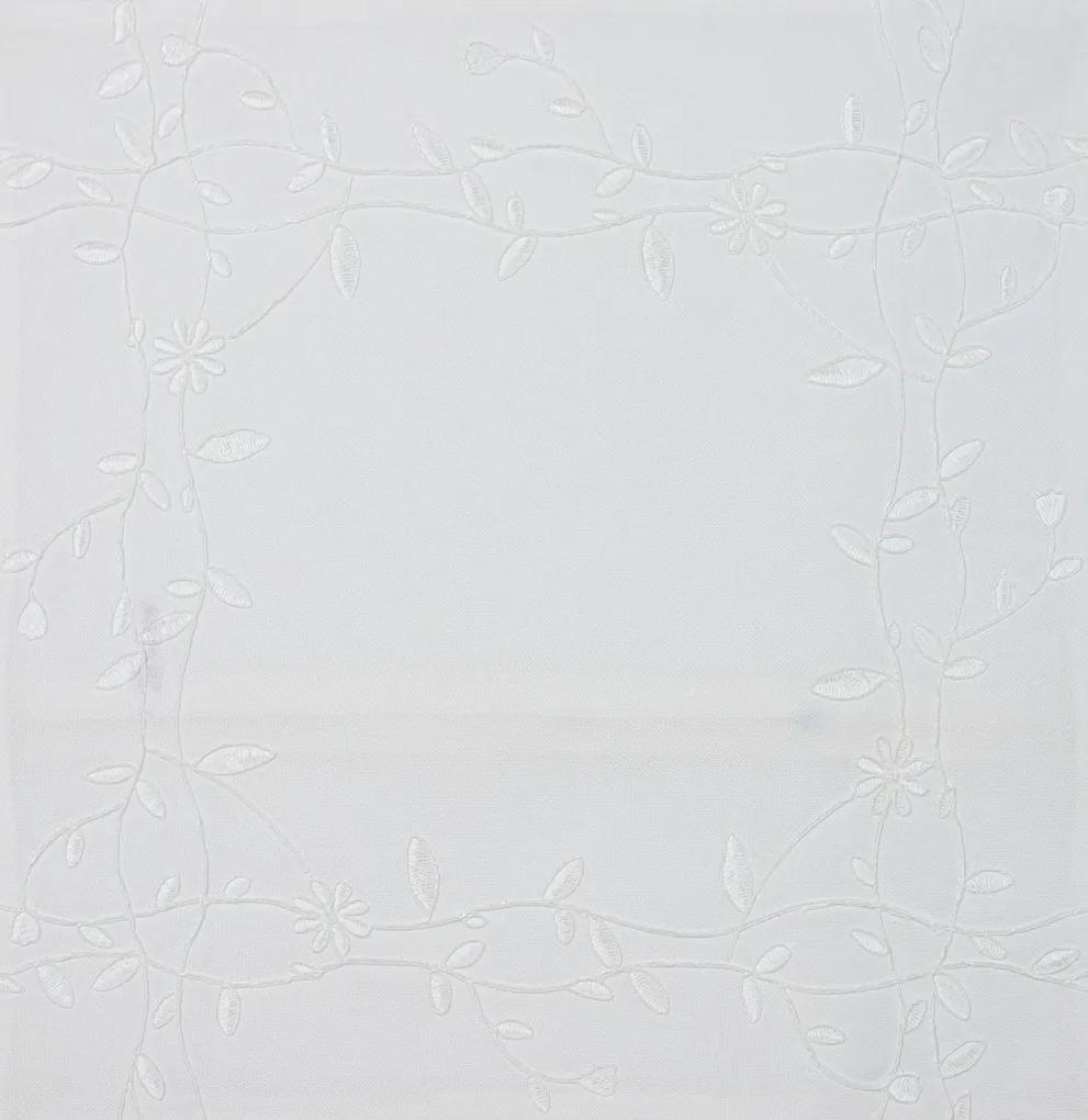 Dekoračná obliečka na vankúš PETAL FRAME 40x40 cm, biela