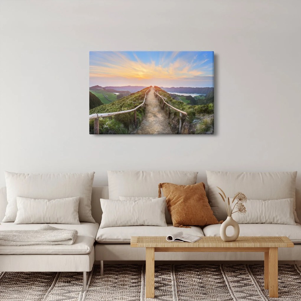 Obraz - Horský chodník (90x60 cm)