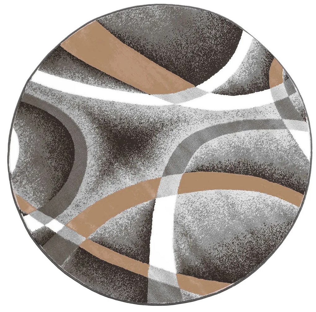 TZ Okrúhly vzorovaný koberec Melody Rozmer: 90