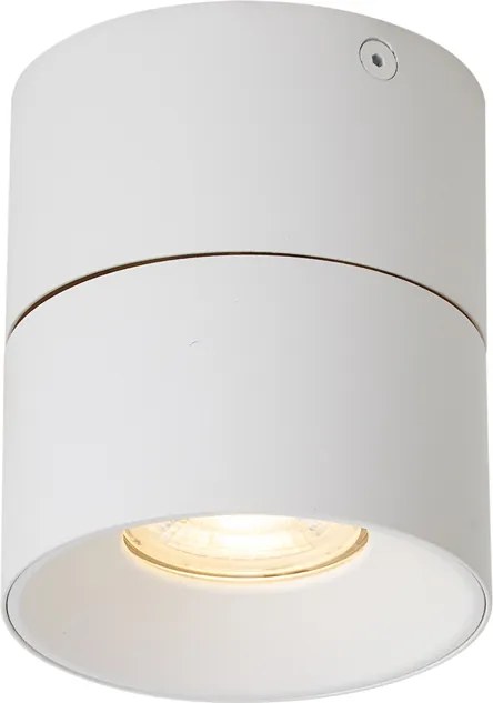 Moderné prisadené bodové svietidlo biele GU10 50mm naklápacie - Echo