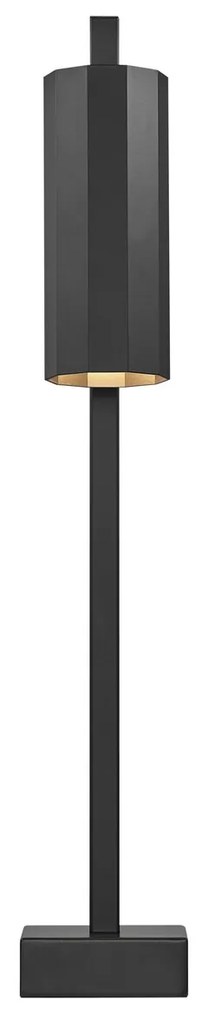 NORDLUX Dizajnová kovová stolová lampa na čítanie ALANIS, 1xGU10, 15W, čierna