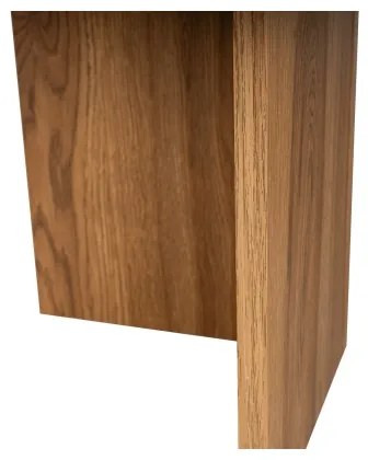 Konferenčný stolík OVAL 60x120 cm hnedá