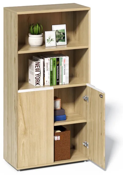 Kancelárska skrinka Houseland Profit Bliss 01 dub prírodný