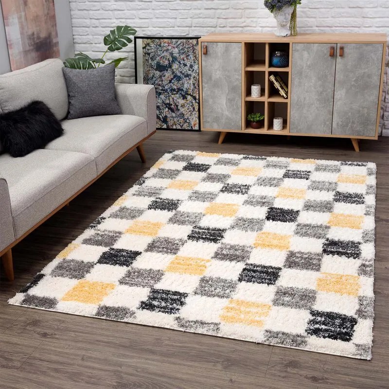 Dekorstudio Shaggy koberec s dlhým vlasom PULPY 554 - sivý Rozmer koberca: 80x300cm