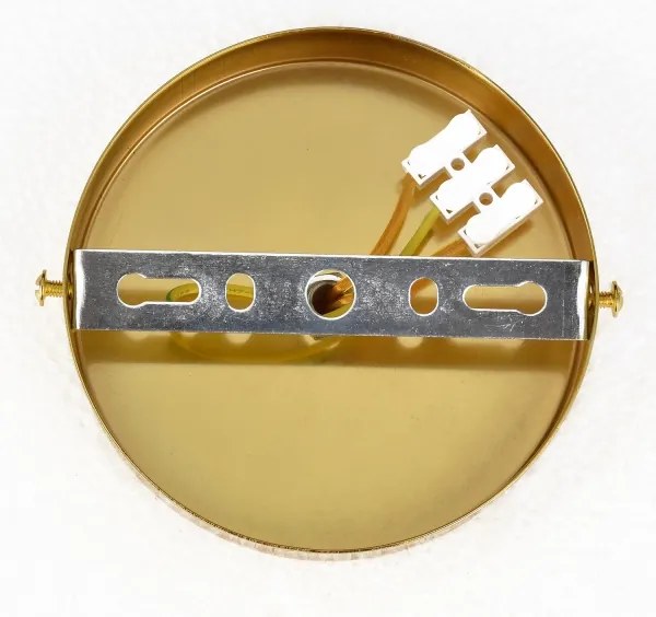 Brilagi - Prisadený luster ECLIPSE 5xE14/10W/230V pr. 38 cm čierna/zlatá