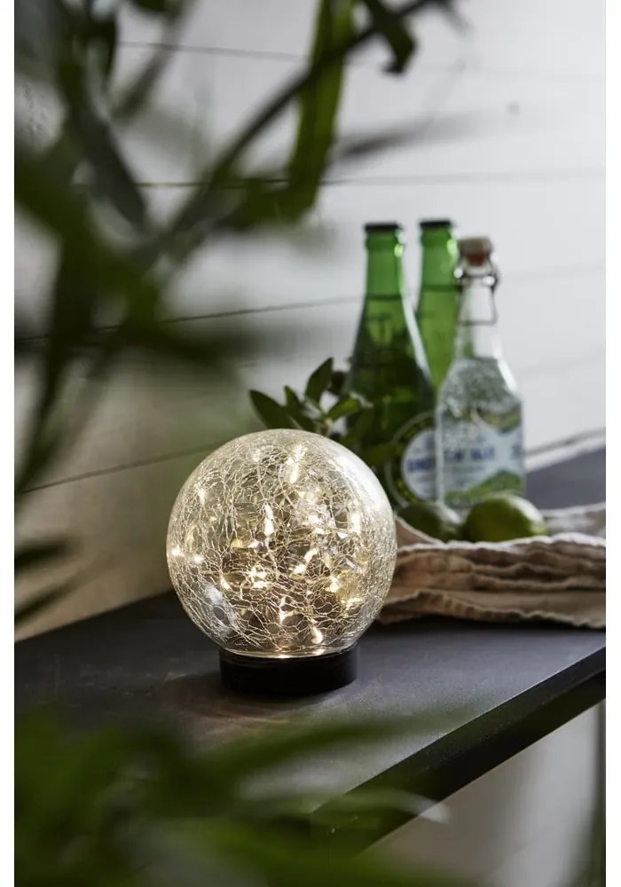 Solárne LED svietidlo vhodné do exteriéru Star Trading Glory, ø 12 cm
