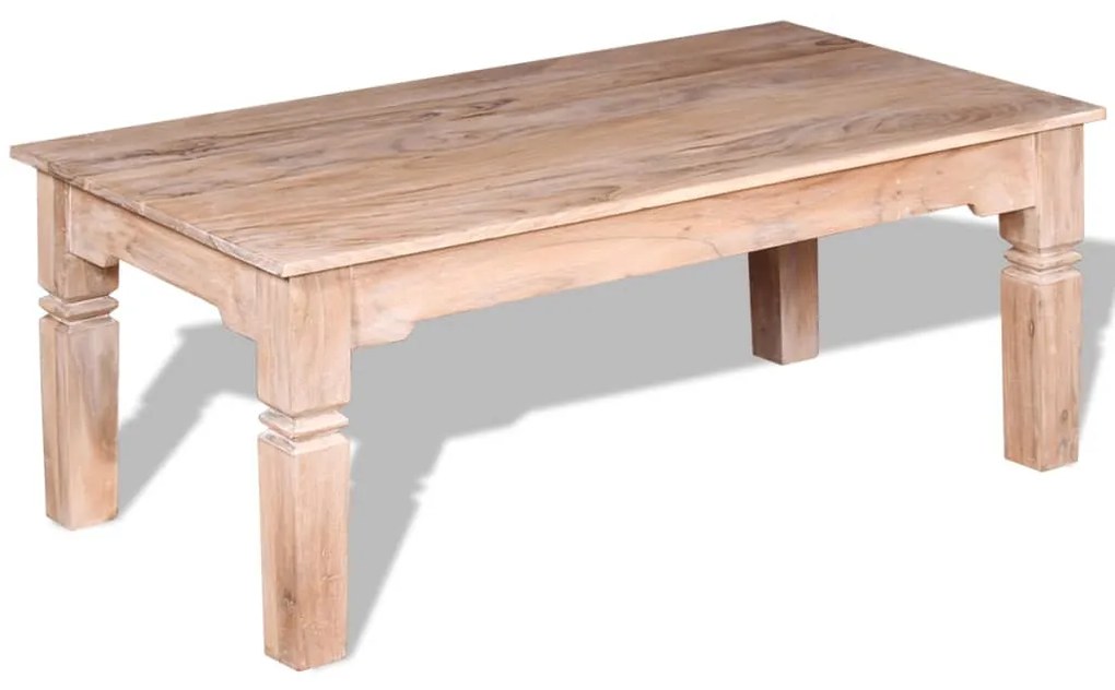 vidaXL Konferenčný stolík z akáciového dreva, 110x60x45 cm