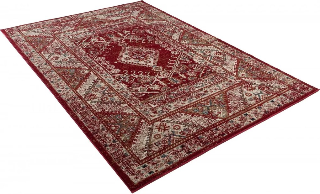 TA Koberec L429A ČERVENÁ DUBAJ BIL Rozmer: 160x220 cm