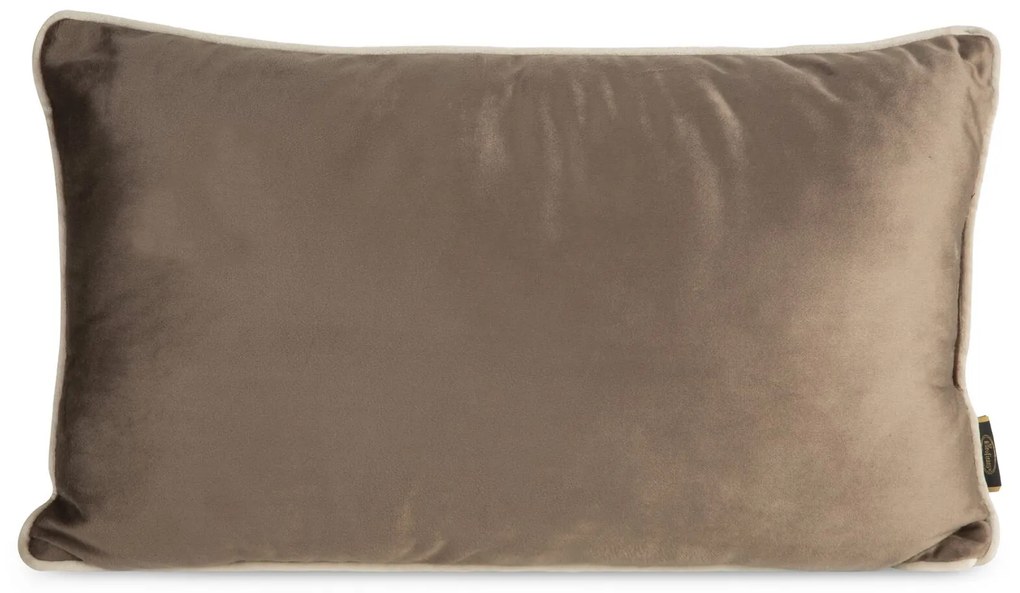 DEKORAČNÝ VANKÚŠ MELIA2 30X50 CM TMAVOBÉŽOVÁ