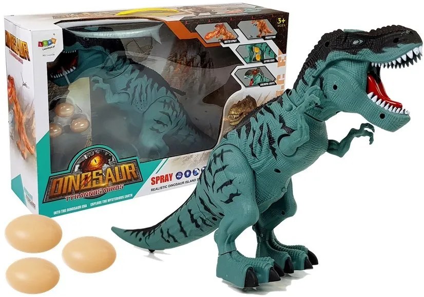 LEAN TOYS Dinosaurus Tyranosaurus Rex - zelený