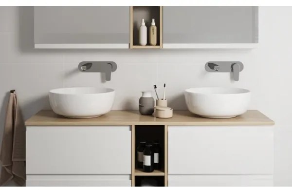 Cersanit K116-048-ECO - Umývadlo na dosku MODUO pr. 40 cm keramika/lesklá biela