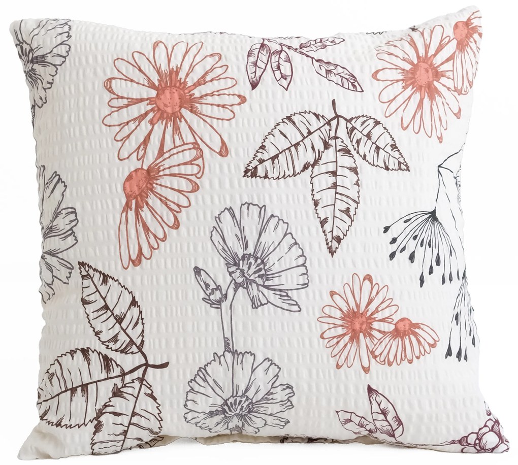 Krepová obliečka na vankúš Renforcé 40 × 40 cm - Marika