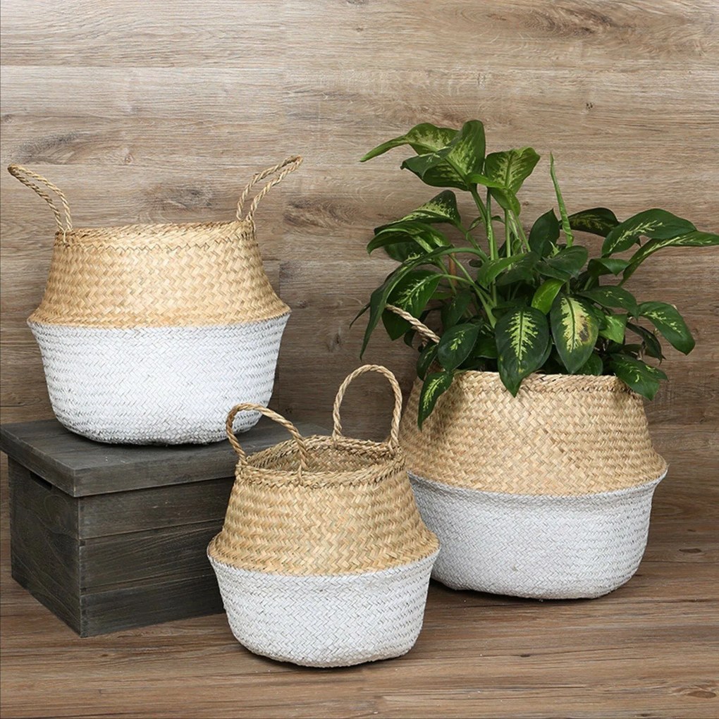 Dekorstudio Prírodný kôš BOHO STYLE YT21B-35