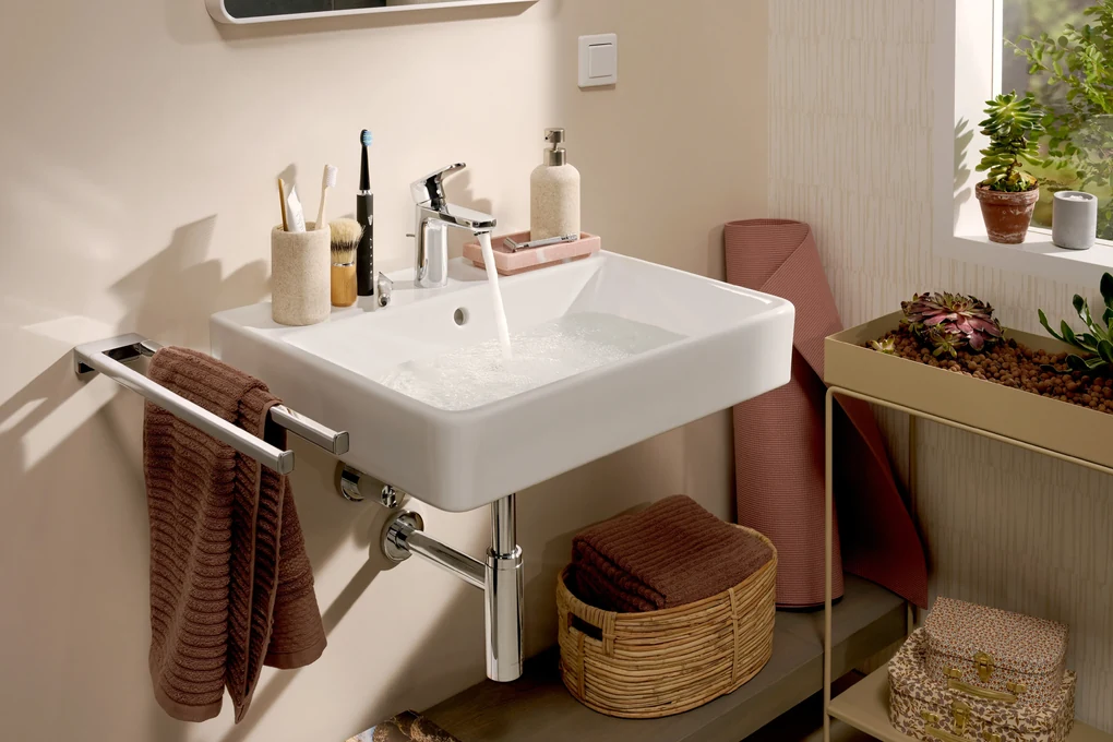 Hansgrohe AddStoris, držiak na uterák dvojramenný, chróm, HAN-41770000