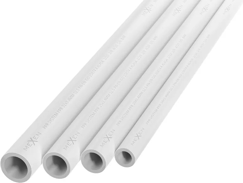 Mexen PPR, rúrka 25 x 4,2 mm, PN20, 2 mb - W97300-2542-2