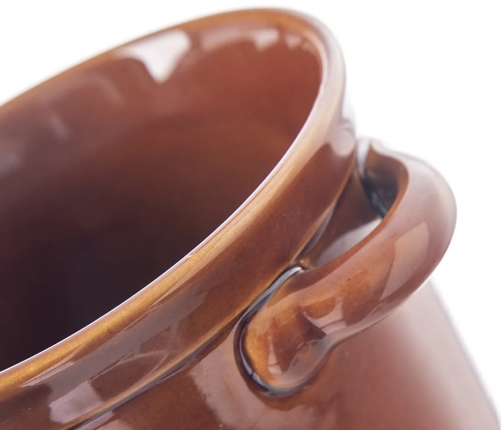 Orion Keramický hrniec na masť s vekom, 0,7 l, 0,7 l