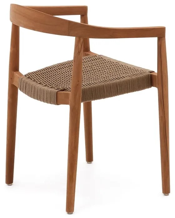 Jedálenská stolička v prírodnej farbe v súprave 4 ks Ydalia – Kave Home