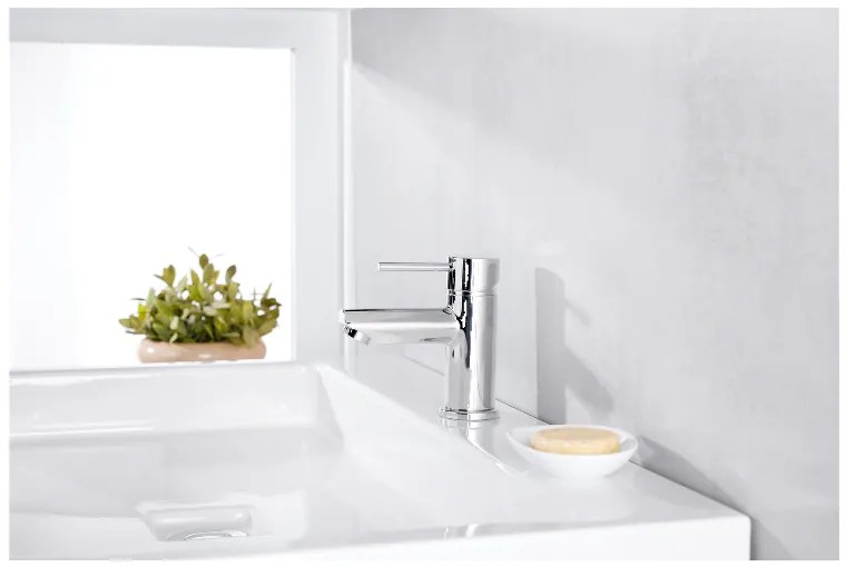 Livarno home Umývadlová batéria (úzka rukoväť) (100390562)