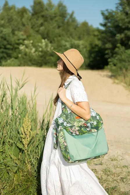 Sensillo Taška na kočík Boho Staroružová