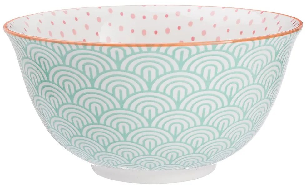 ORNAMENTS Miska 520 ml - pastelovo zelená