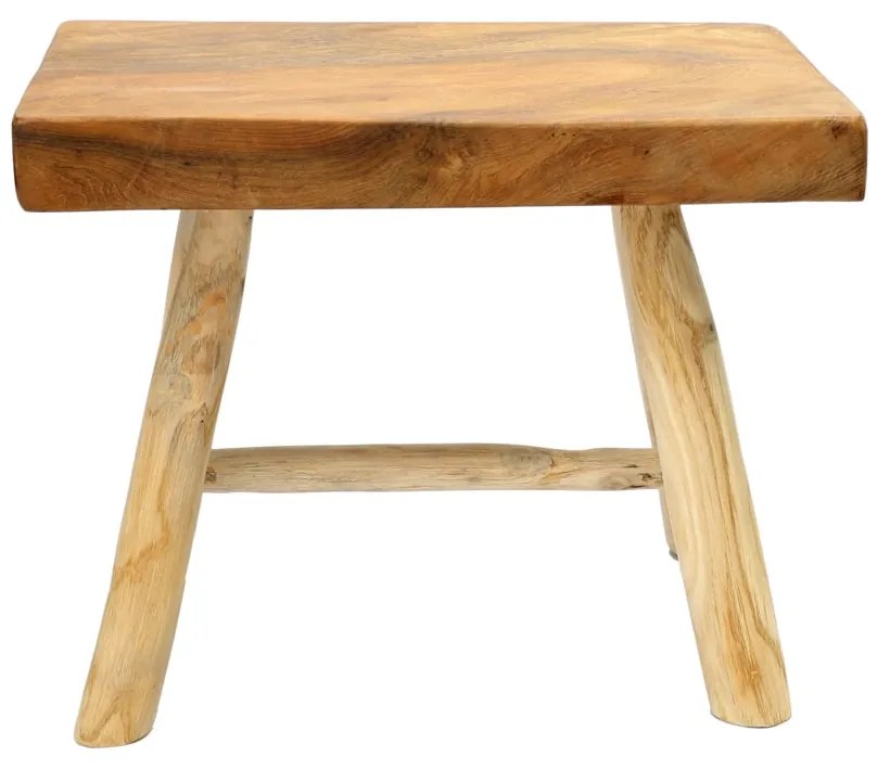 BAZAR BIZAR The Kediri Stool - Natural lavica