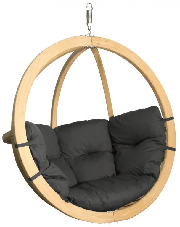 Závesné hojdacie kreslo O-Zone Swing Pod šedé