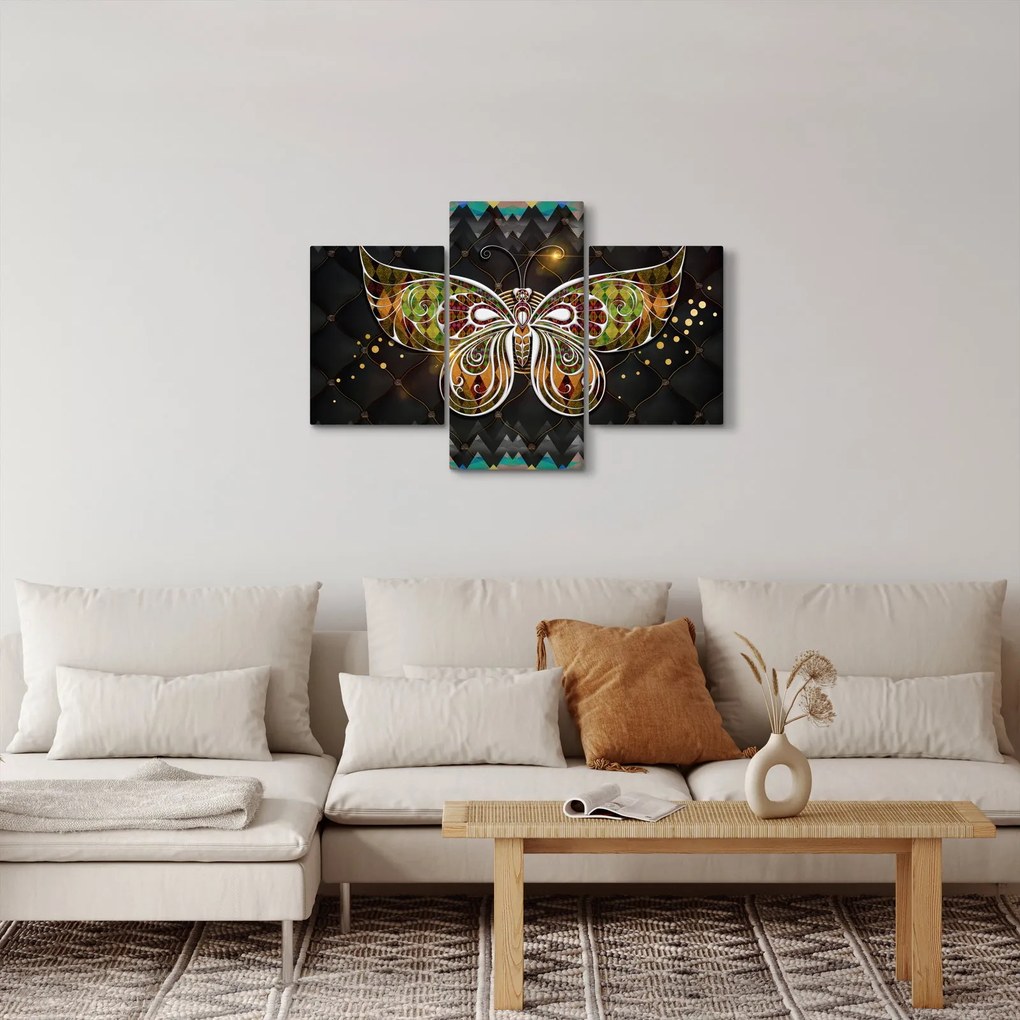 Obraz - Čarovný motýľ (90x60 cm)