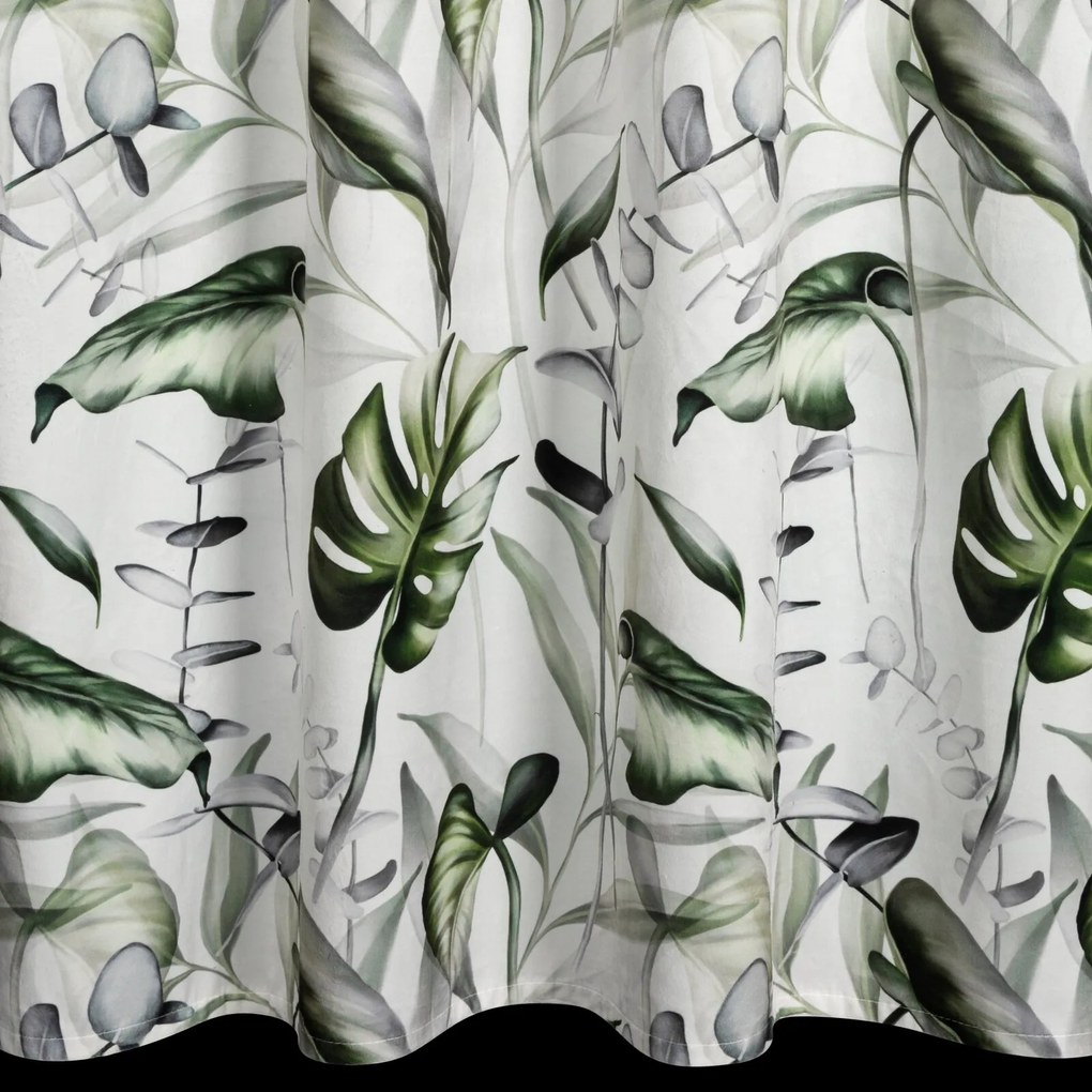 ZATEMŇOVACÍ ZÁVES NA KRÚŽKOCH ELLEN 140X250 CM VZOROVANÁ